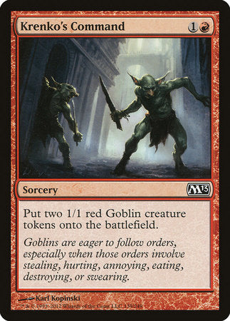 Krenko's Command [Magic 2013] | Rook's Games and More