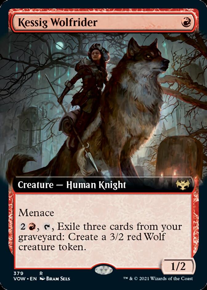 Kessig Wolfrider (Extended) [Innistrad: Crimson Vow] | Rook's Games and More