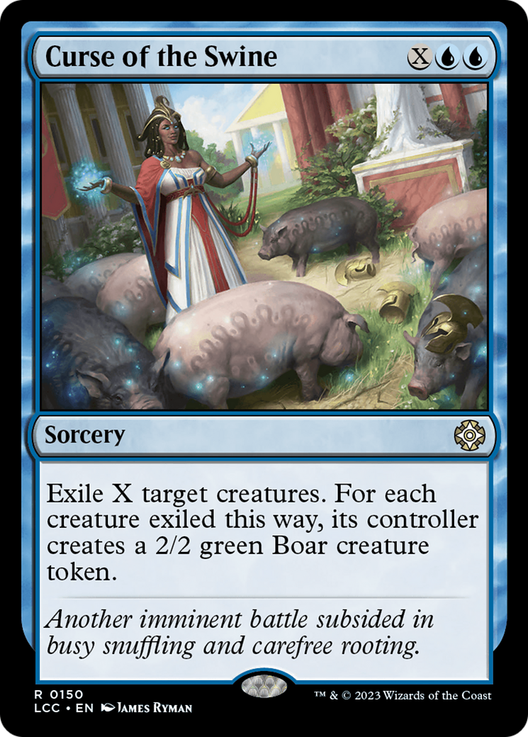 Curse of the Swine [The Lost Caverns of Ixalan Commander] | Rook's Games and More