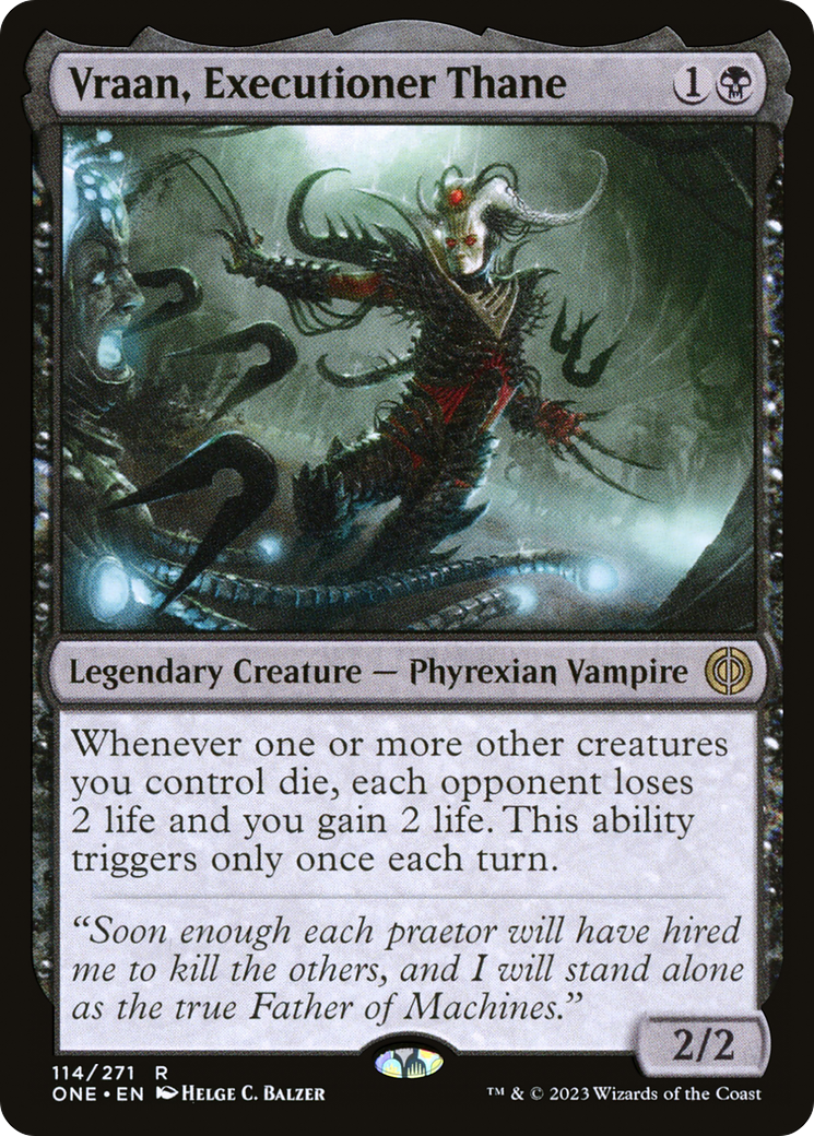 Vraan, Executioner Thane [Phyrexia: All Will Be One] | Rook's Games and More