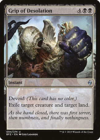 Grip of Desolation [Battle for Zendikar] | Rook's Games and More