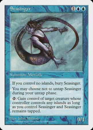 Seasinger [Fifth Edition] | Rook's Games and More