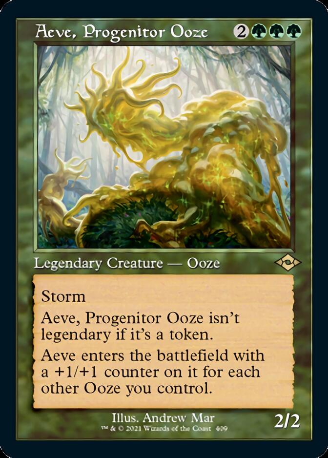 Aeve, Progenitor Ooze (Retro Foil Etched) [Modern Horizons 2] | Rook's Games and More