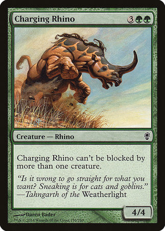 Charging Rhino [Conspiracy] | Rook's Games and More