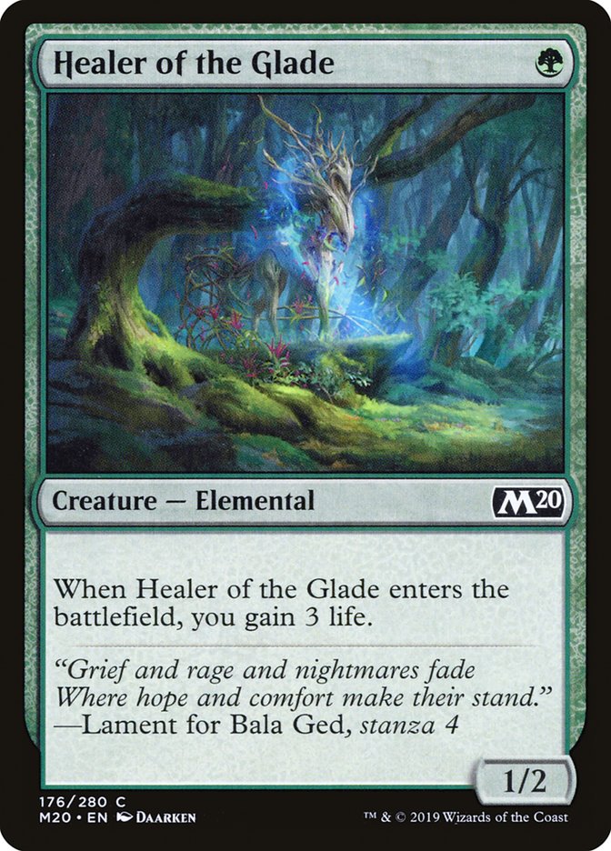Healer of the Glade [Core Set 2020] | Rook's Games and More
