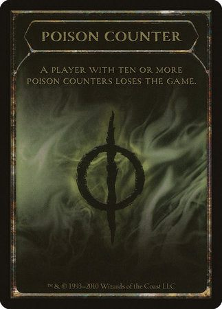 Poison Counter Token [Scars of Mirrodin Tokens] | Rook's Games and More