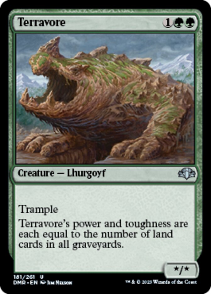 Terravore [Dominaria Remastered] | Rook's Games and More