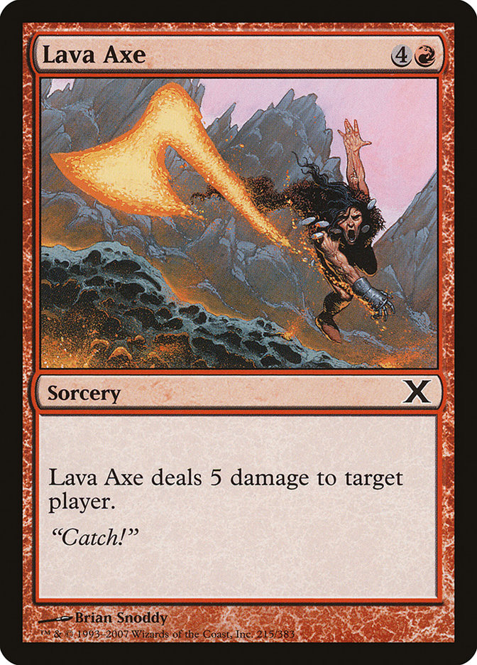 Lava Axe [Tenth Edition] | Rook's Games and More