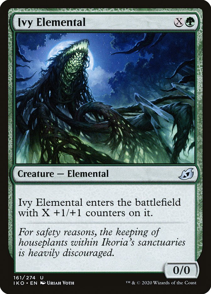 Ivy Elemental [Ikoria: Lair of Behemoths] | Rook's Games and More