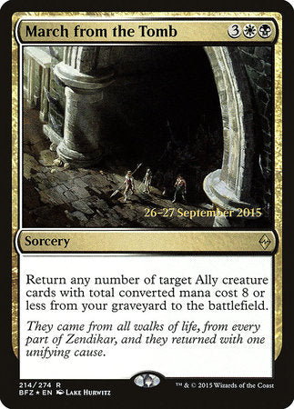 March from the Tomb [Battle for Zendikar Promos] | Rook's Games and More