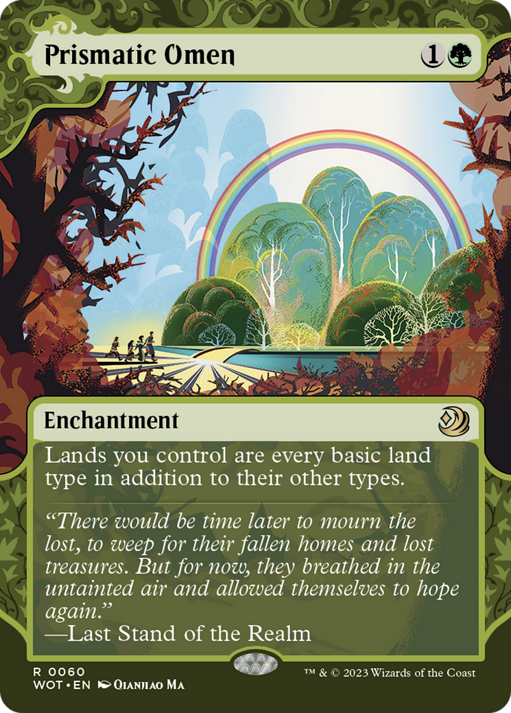 Prismatic Omen [Wilds of Eldraine: Enchanting Tales] | Rook's Games and More