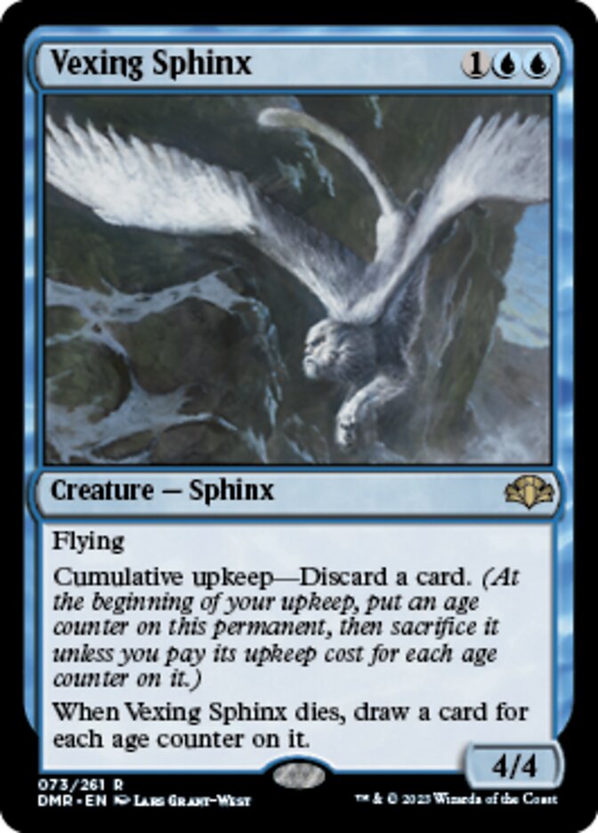 Vexing Sphinx [Dominaria Remastered] | Rook's Games and More