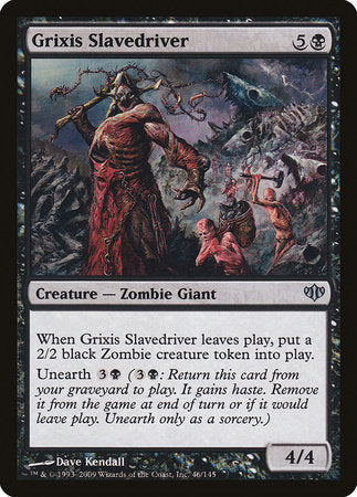 Grixis Slavedriver [Conflux] | Rook's Games and More