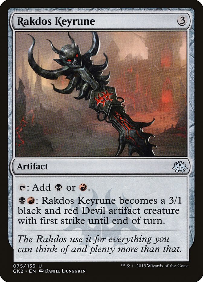 Rakdos Keyrune [Ravnica Allegiance Guild Kit] | Rook's Games and More