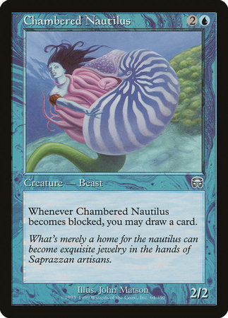 Chambered Nautilus [Mercadian Masques] | Rook's Games and More