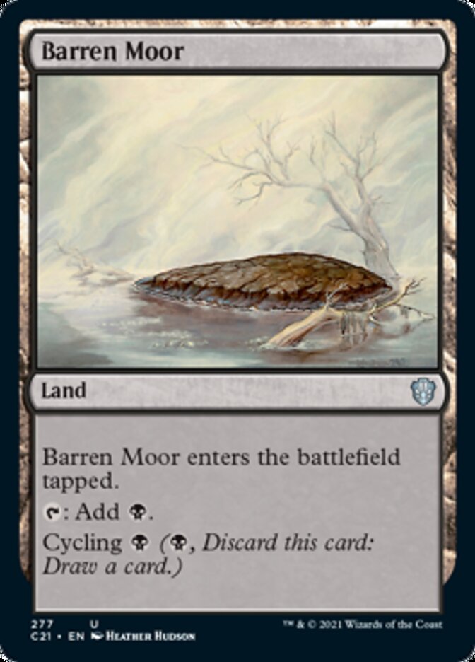 Barren Moor [Commander 2021] | Rook's Games and More