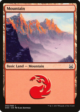 Mountain (62) [Duel Decks: Mind vs. Might] | Rook's Games and More