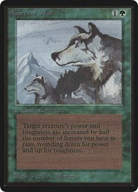 Aspect of Wolf [Limited Edition Beta] | Rook's Games and More