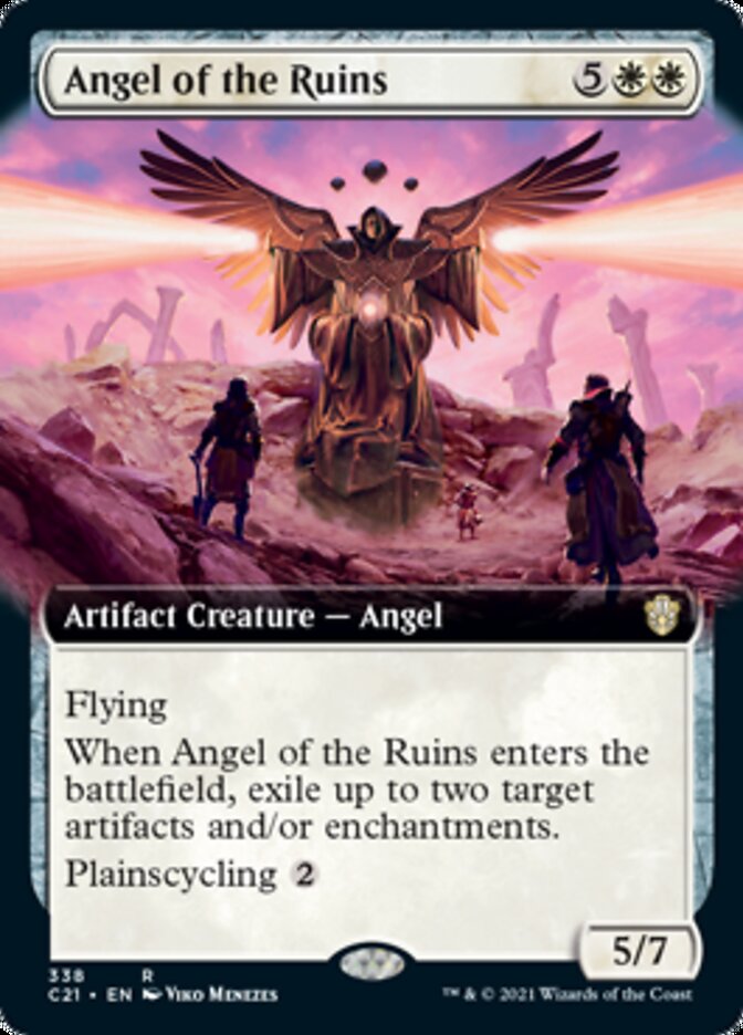 Angel of the Ruins (Extended) [Commander 2021] | Rook's Games and More