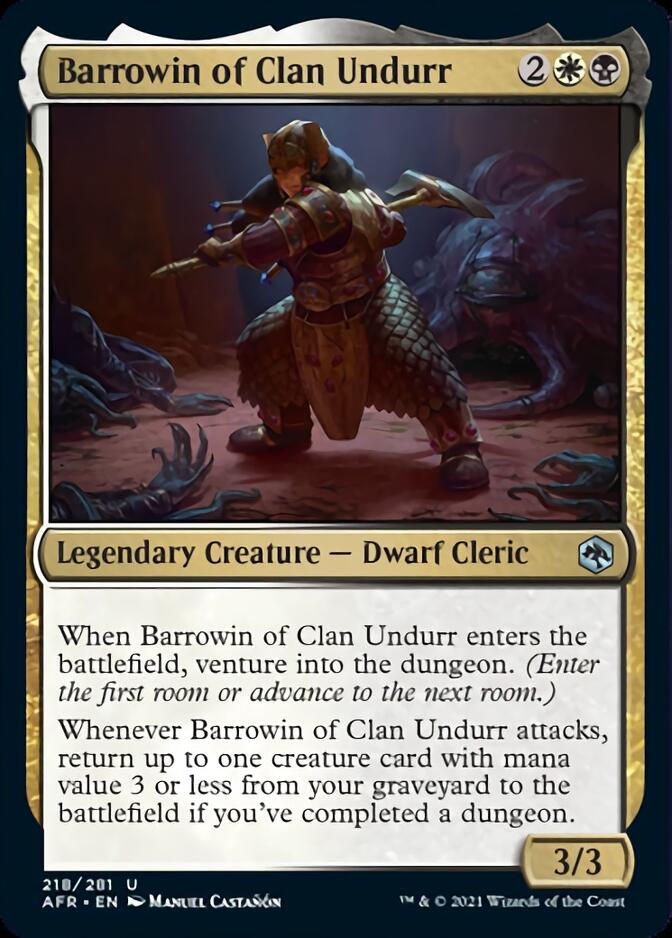 Barrowin of Clan Undurr [Dungeons & Dragons: Adventures in the Forgotten Realms] | Rook's Games and More