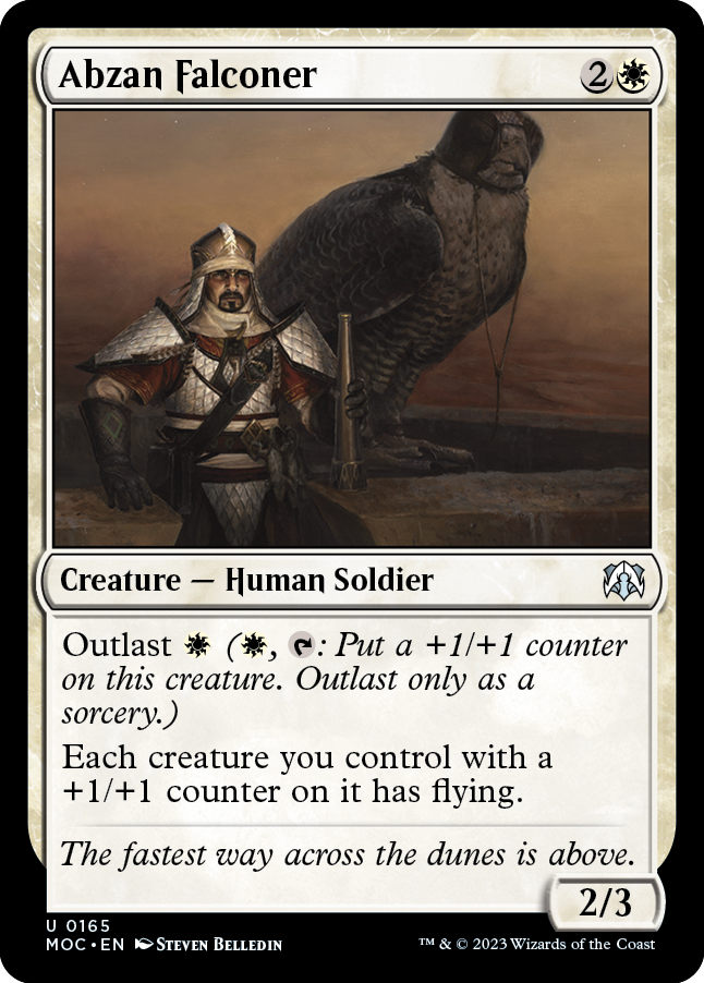 Abzan Falconer [March of the Machine Commander] | Rook's Games and More