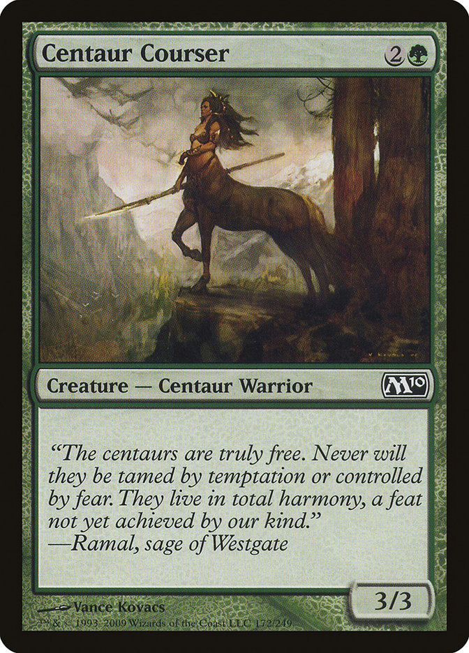 Centaur Courser [Magic 2010] | Rook's Games and More