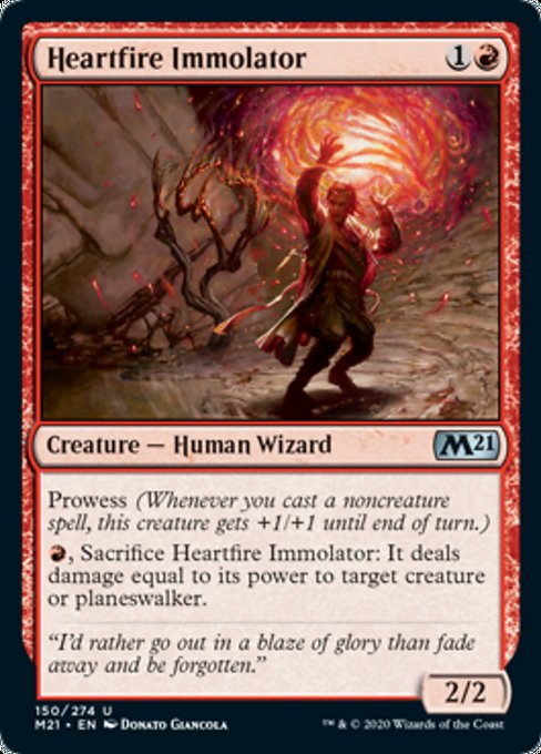 Heartfire Immolator [Core Set 2021] | Rook's Games and More