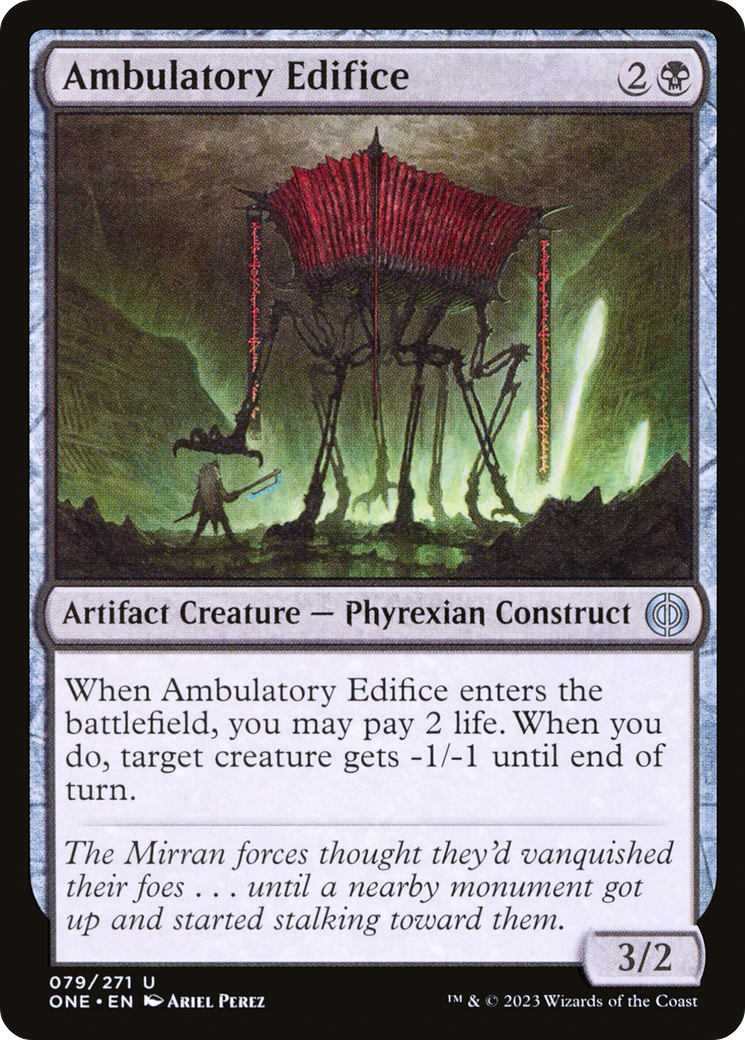 Ambulatory Edifice [Phyrexia: All Will Be One] | Rook's Games and More