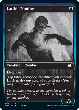 Larder Zombie [Innistrad: Double Feature] | Rook's Games and More