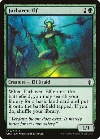Farhaven Elf [Commander Anthology] | Rook's Games and More