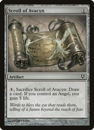 Scroll of Avacyn [Avacyn Restored] | Rook's Games and More