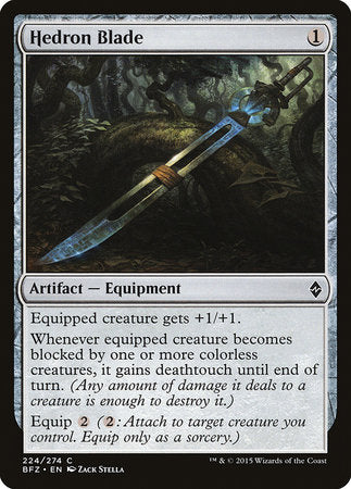 Hedron Blade [Battle for Zendikar] | Rook's Games and More