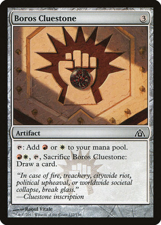 Boros Cluestone [Dragon's Maze] | Rook's Games and More