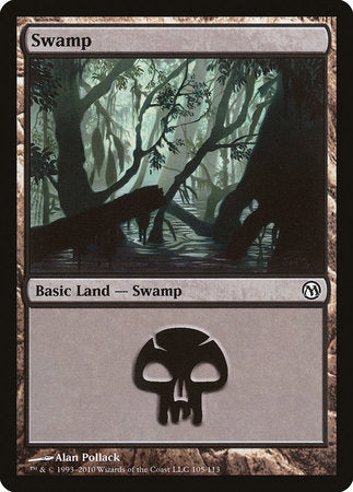 Swamp (105) [Duels of the Planeswalkers] | Rook's Games and More