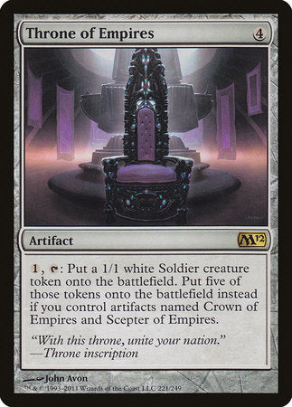 Throne of Empires [Magic 2012] | Rook's Games and More