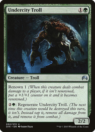 Undercity Troll [Magic Origins] | Rook's Games and More