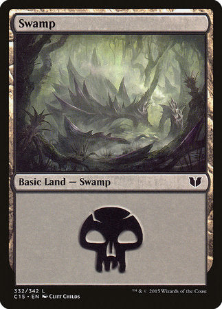 Swamp (332) [Commander 2015] | Rook's Games and More