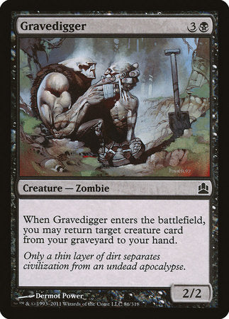 Gravedigger [Commander 2011] | Rook's Games and More