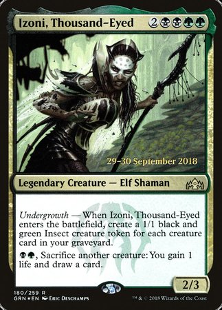 Izoni, Thousand-Eyed [Guilds of Ravnica Promos] | Rook's Games and More