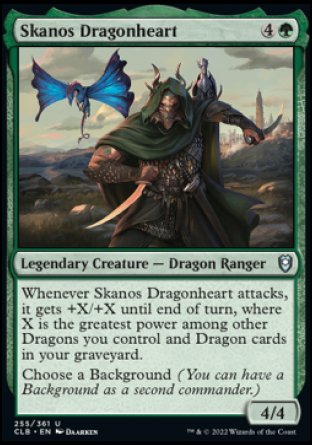 Skanos Dragonheart [Commander Legends: Battle for Baldur's Gate] | Rook's Games and More