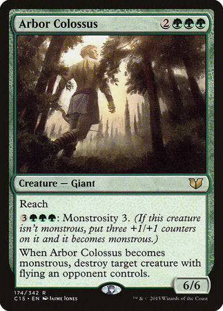 Arbor Colossus [Commander 2015] | Rook's Games and More