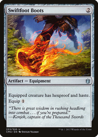 Swiftfoot Boots [Commander Anthology] | Rook's Games and More