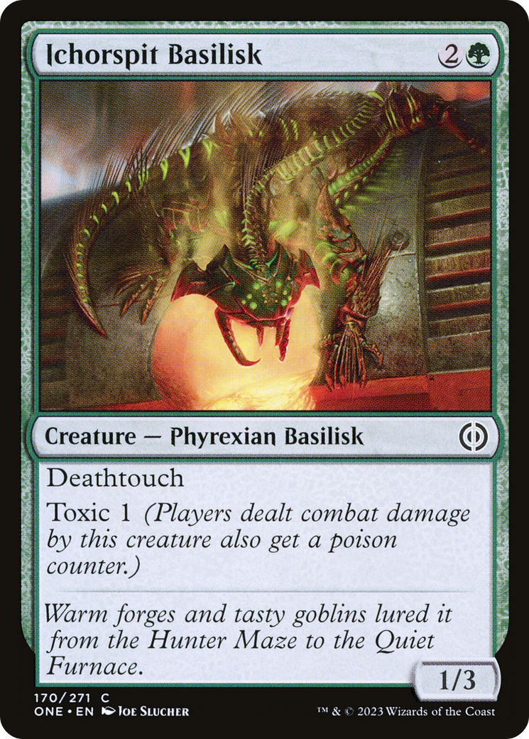 Ichorspit Basilisk [Phyrexia: All Will Be One] | Rook's Games and More