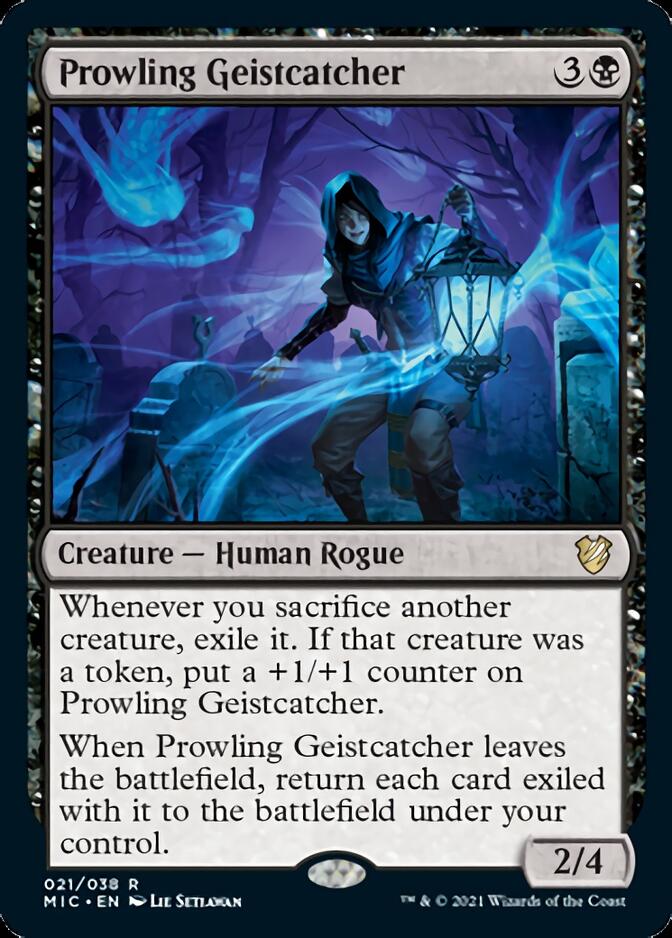 Prowling Geistcatcher [Innistrad: Midnight Hunt Commander] | Rook's Games and More