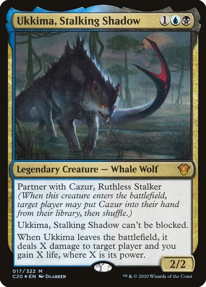 Ukkima, Stalking Shadow [Commander 2020] | Rook's Games and More