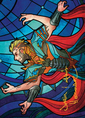 Ertai Resurrected Art Card 2 (Gold-Stamped Signature) [Dominaria United Art Series]