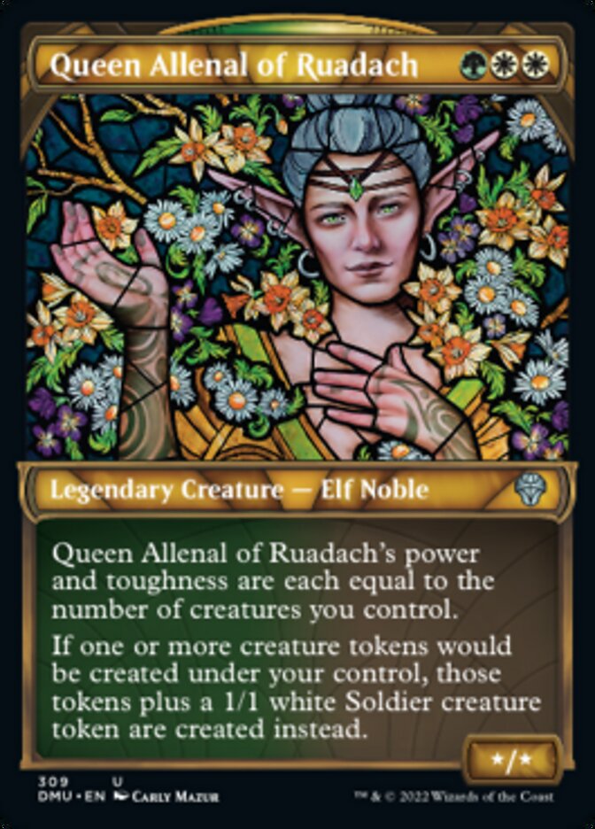 Queen Allenal of Ruadach (Showcase) [Dominaria United] | Rook's Games and More