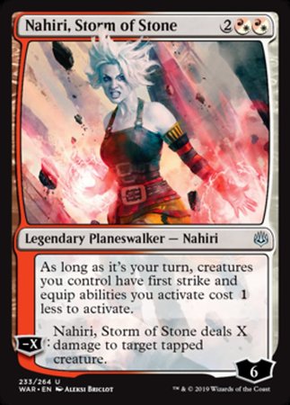 Nahiri, Storm of Stone [War of the Spark] | Rook's Games and More