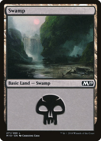 Swamp (271) [Core Set 2019] | Rook's Games and More