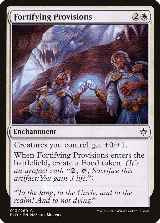 Fortifying Provisions [Throne of Eldraine] | Rook's Games and More